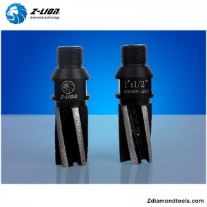 ZL-XD02 Diamond Finger Router Bits สำหรับการเจาะหิน